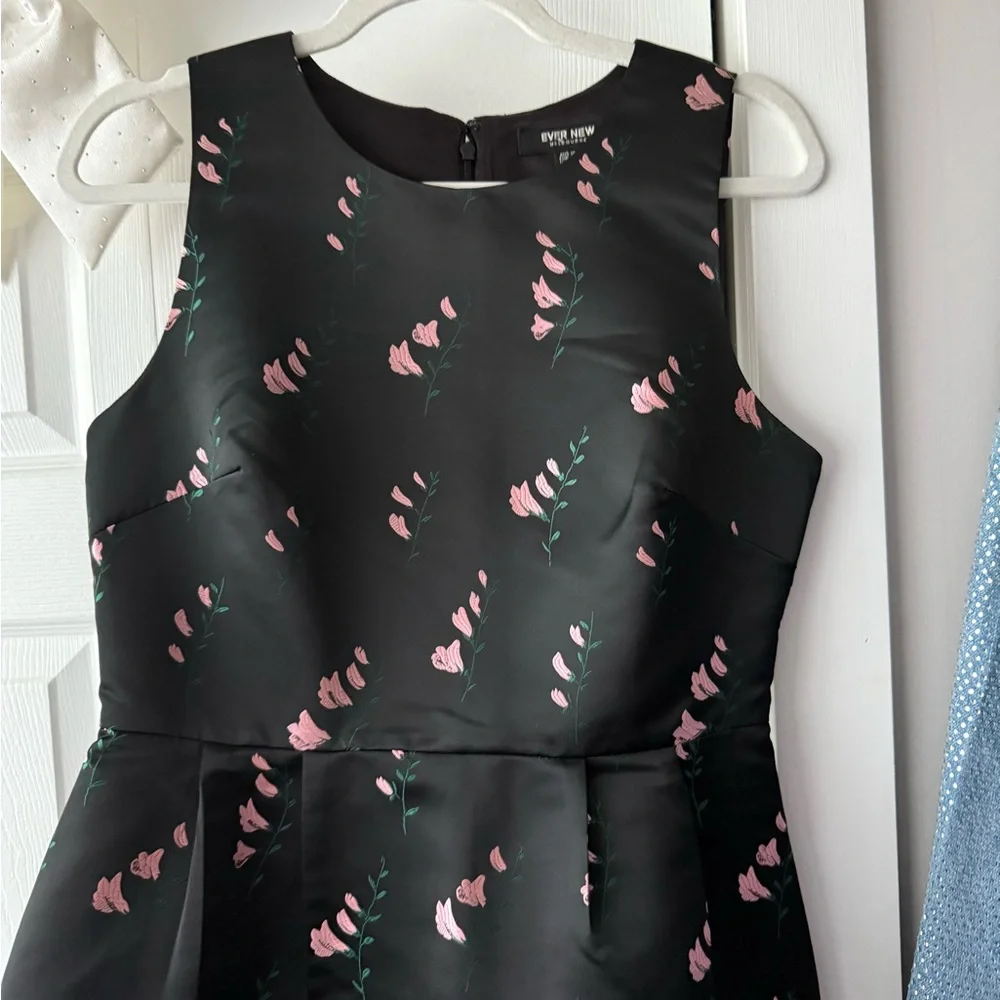 Ever New Black Floral Prom Dress - Picture 4 of 7